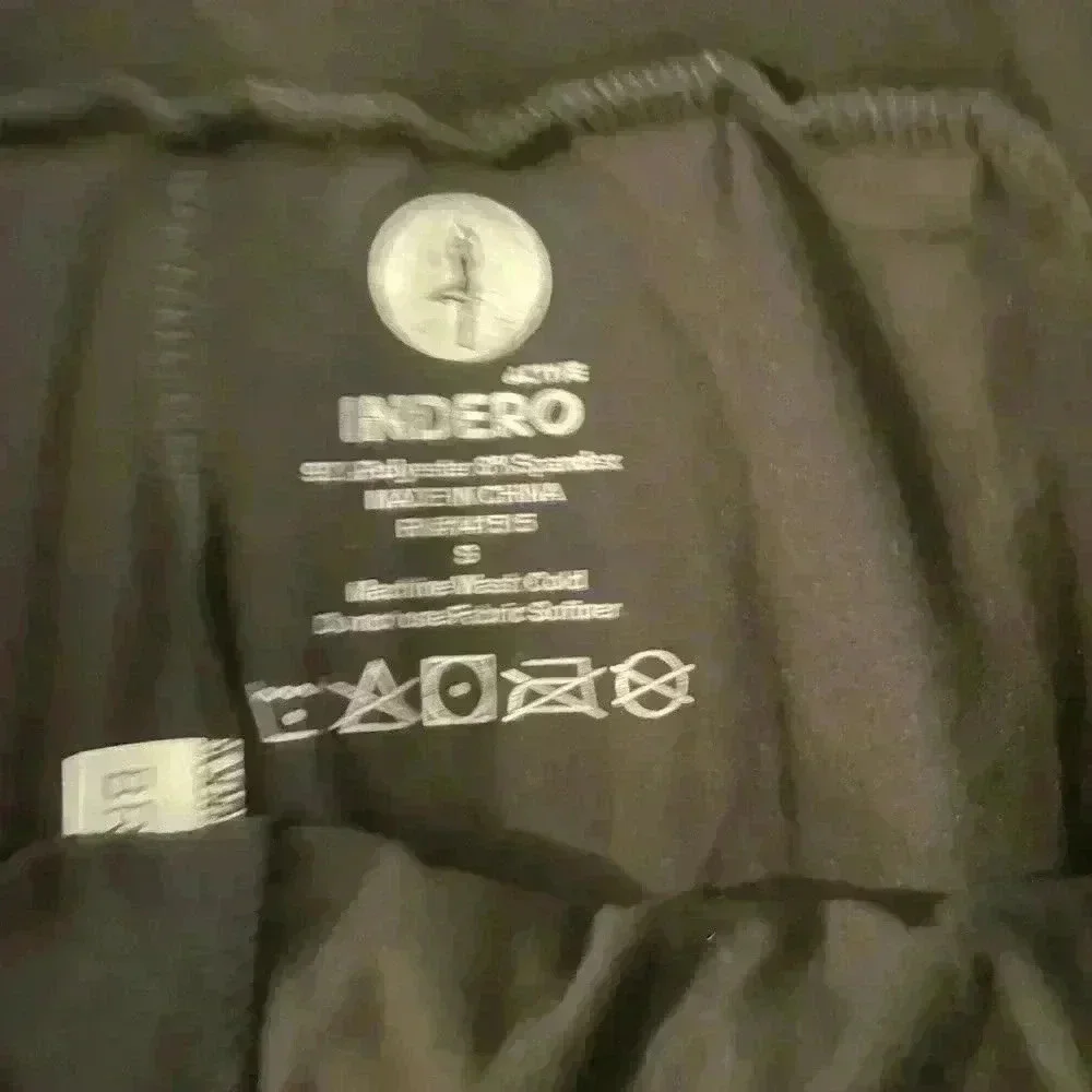 Black pleated skort size small